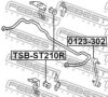 FEBEST TSB-ST210R Stabiliser Mounting